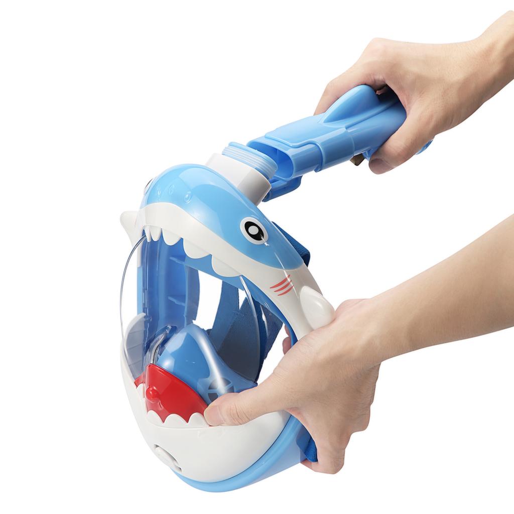 Snorkel Swim for Kids Water Play Equipment Full Face Masks Children Snorkel Diving Mask