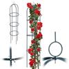 KADAX Garden Obelisk for Flowers, 190 X 40 Cm, Green