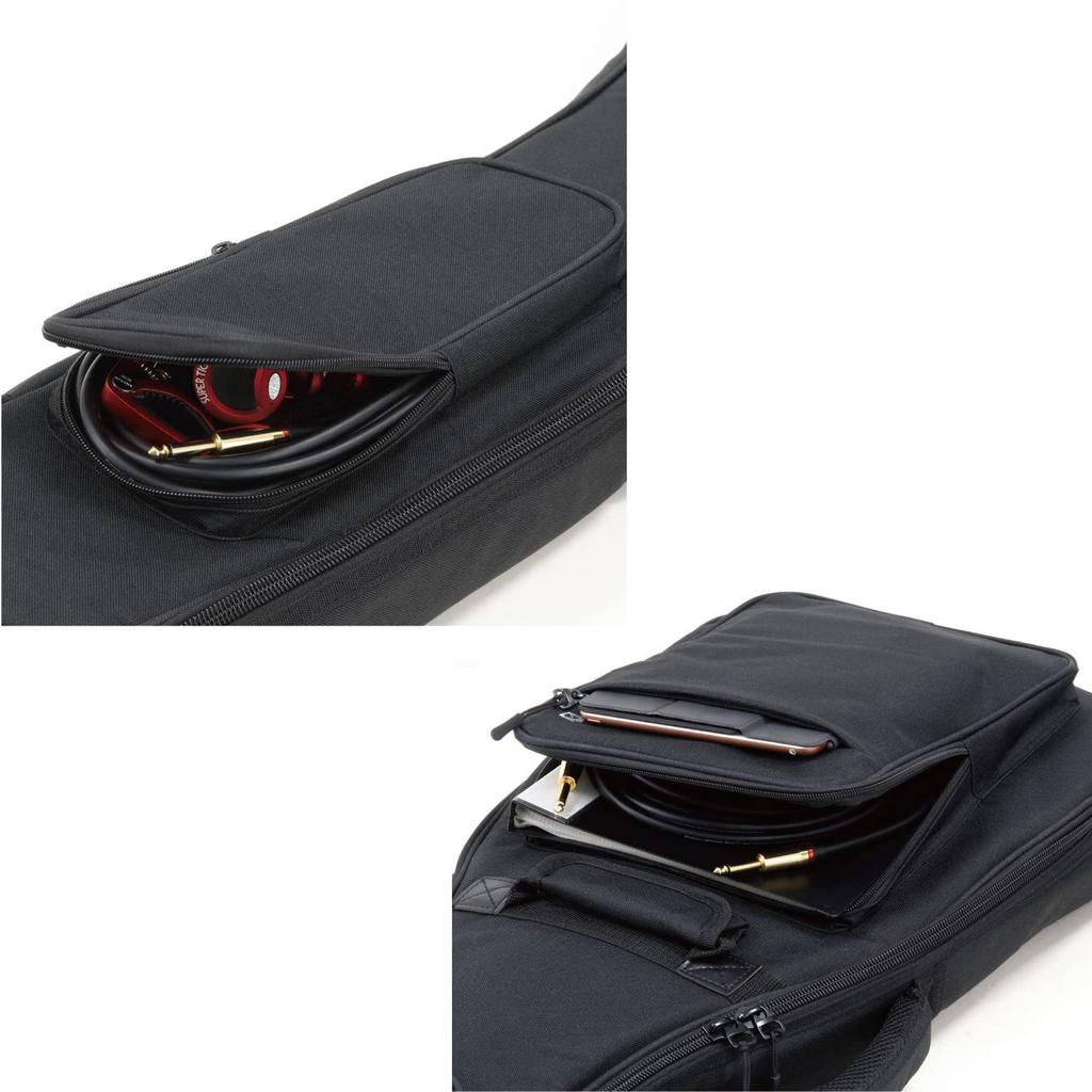 KIKUTANI Gig Bag for Electric Guitar 20mm Thick Cushion Backpack Type GVB-30E