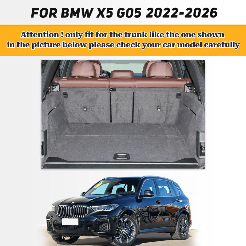 For BMW X5 G05 2022 2023 2024 2025 2026 Car Floor Mats Car Trunk Mat Foot Pads Protective Pad Cargo Liner Car Accessories