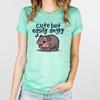 Bouncing Pig Moo Deng Printed Top Модный пуловер Повседневные универсальные футболки для женщин