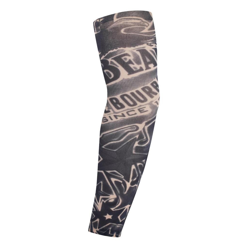 Simulation Tattoo Arm Sleeves Sunproof Arm Covers for Outdoor Enthusiasts Sport Accessory Driving Cycling Arm Protectors
