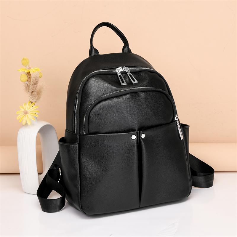 Новый высококачественный женский рюкзак для путешествий, большой рюкзак из искусственной кожи, школьная сумка для девочек, женская сумка через плечо