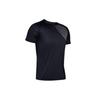 Мужская рубашка для бега Qualifier Iso-Chill Mesh с короткими рукавами и фитнесом, черные 1353467-001