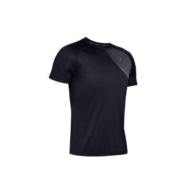 Мужская рубашка для бега Qualifier Iso-Chill Mesh с короткими рукавами и фитнесом, черные 1353467-001