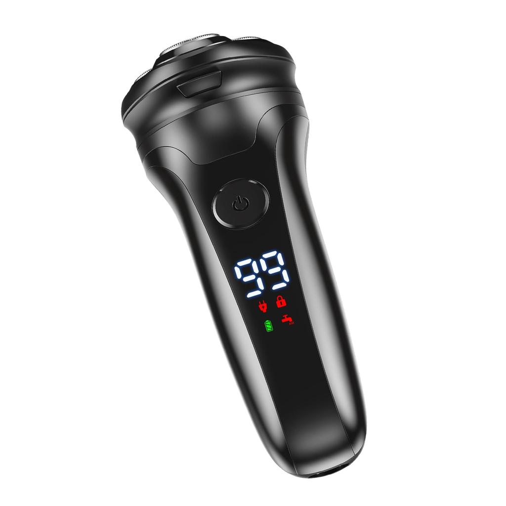 Electric Shaver Minutes of Continuous Use Flex Electric IPX7 Single Dual Ring Blades Automatic Smart Japanese Instruction Birthday Gift Men's [99 +