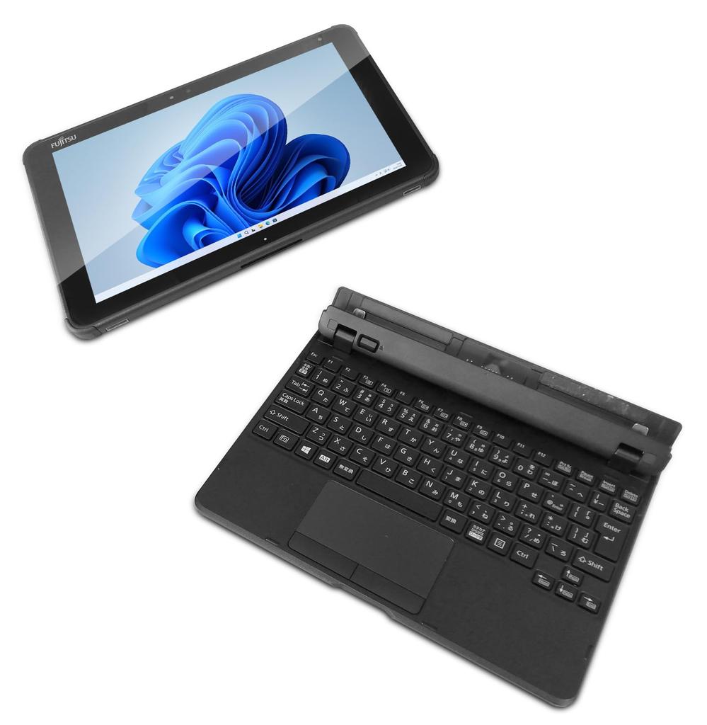 Планшет Fujitsu ARROWS Tab Windows 11 9-го поколения Celeron 64 ГБ 4 ГБ WUXGA USB поддержка карт microSDXC Bluetooth [Восстановленный] Q5010/EEG