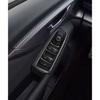 Для Subaru WRX 2022 2023 ABS черный карбоновый оконный переключатель, крышка панели, накладка на кнопку подъема, наклейка, автомобильные аксессуары