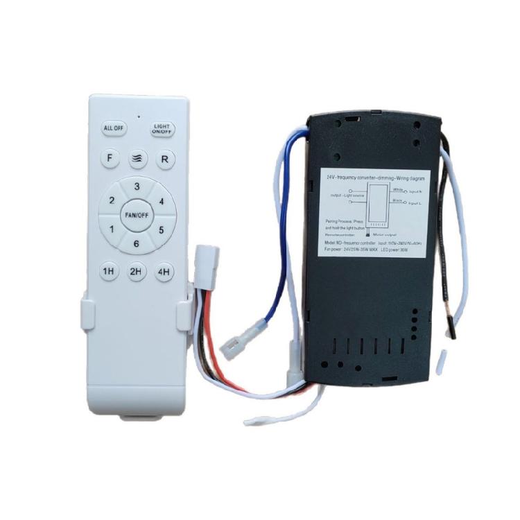 Управление светом потолочного вентилятора 6 скоростей Пульт для вентилятора Гостиная Кронштейн Удобная установка Для домашнего потолочного вентилятора со светом