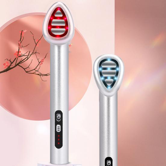 Массажер для глаз, массажер для лица, перезаряжаемый инструмент для красоты глаз, вибрационный массажный инструмент для борьбы со старением, темными кругами, уход за кожей, впитывание продукта