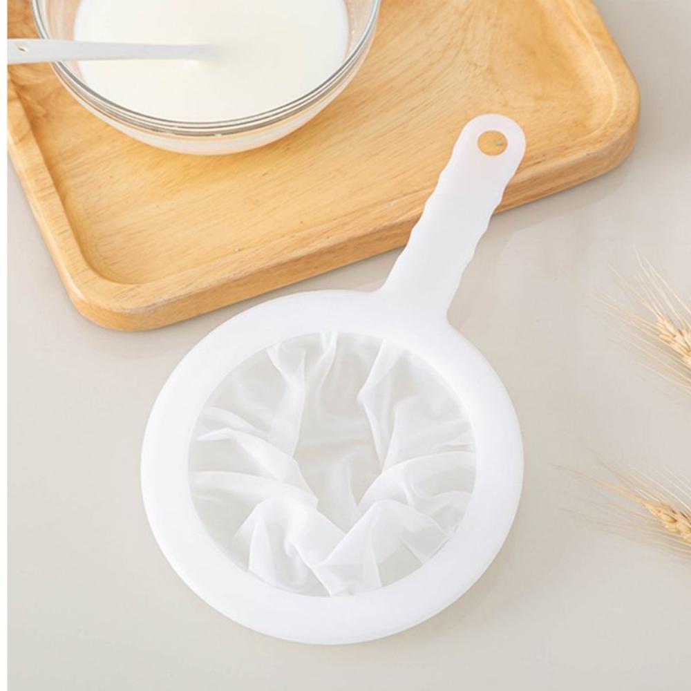 1 шт. многоразовый нейлоновый сверхтонкий дуршлаг, сито с ручкой для медового сока, чая, соевого молока, кофе, фильтр