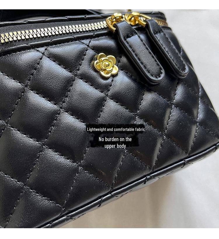 Сумка через плечо Inspired Textured Bag - High-End Fashion 2024 Crossbody с цепочкой с бриллиантами