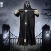 Scarecrow Screaming Ghost Halloween Decoration Scary Hanging Ghost of Death Outdoor Ornaments for Garden Yard Patio Lawn