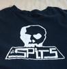 Трендовая Черная Хлопковая Футболка Унисекс The Spits Размеры от S до 4XL