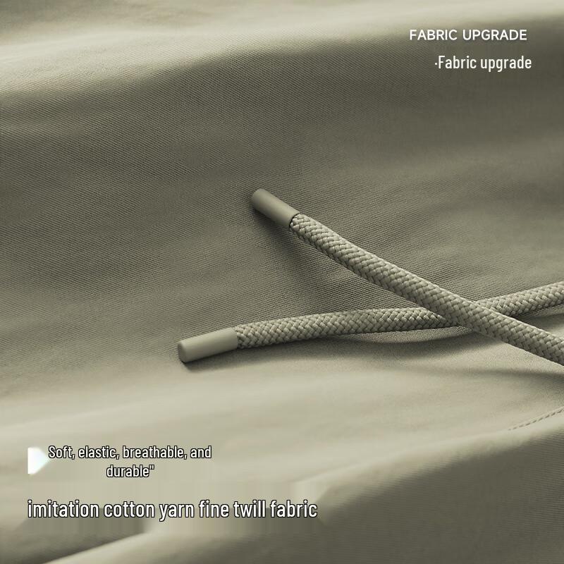 fingercroxxit Men's American Style Loose Fit Straight Leg Casual Pants