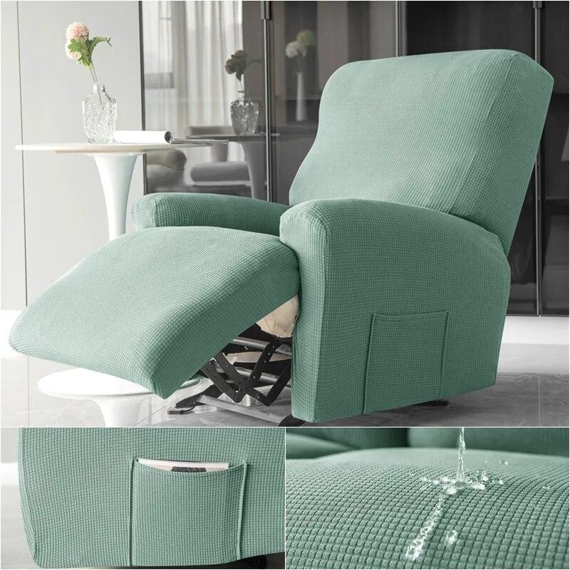 Водоотталкивающие чехлы для кресел из флиса, чехол для кресла Relax Lazy Boy, эластичный чехол для дивана, защитный чехол для мебели