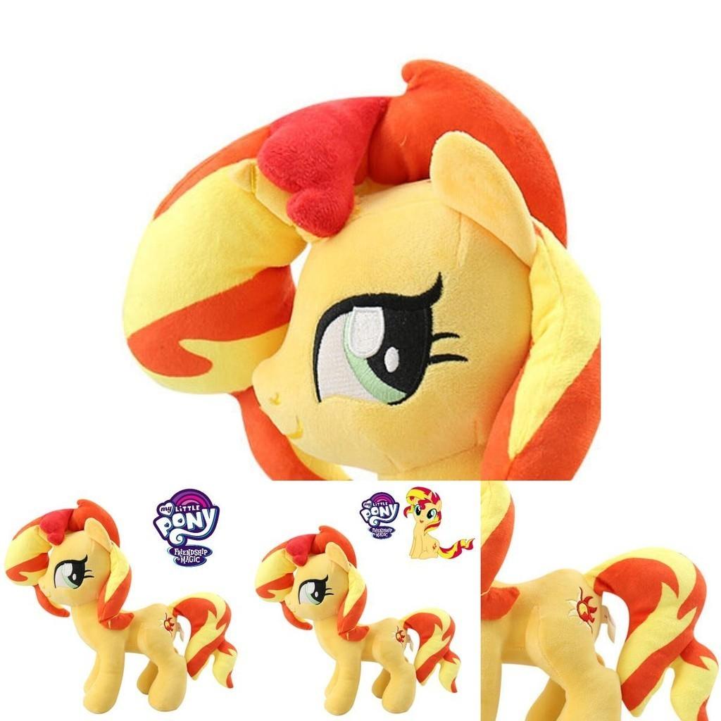 Очаровательная плюшевая кукла-единорог Радуга My Little Pony, мягкая и приятная на ощупь игрушка для девочек