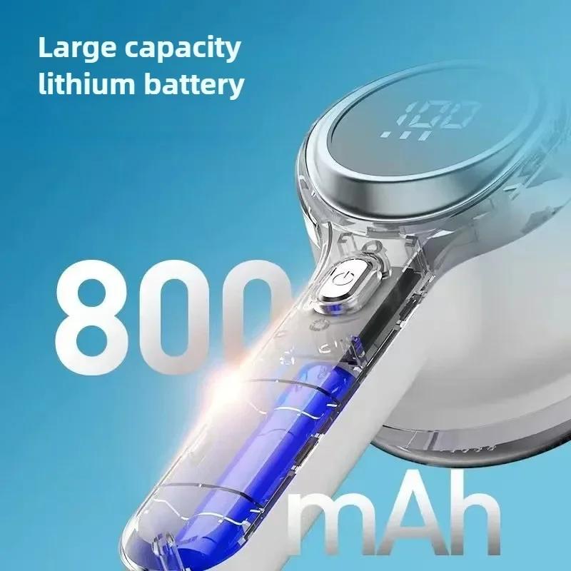 Lint Remover For Clothing Portable Electric Fuzz Pellet Remover LED Display Rechargeable for Clothes Shaver Fluff Remover Kewpie