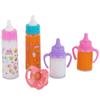 1 набор волшебных бутылочек для кормления кукол, сумка для бутылочек с молоком и соком, аксессуары для игрушек для кукол Ha O7L4
