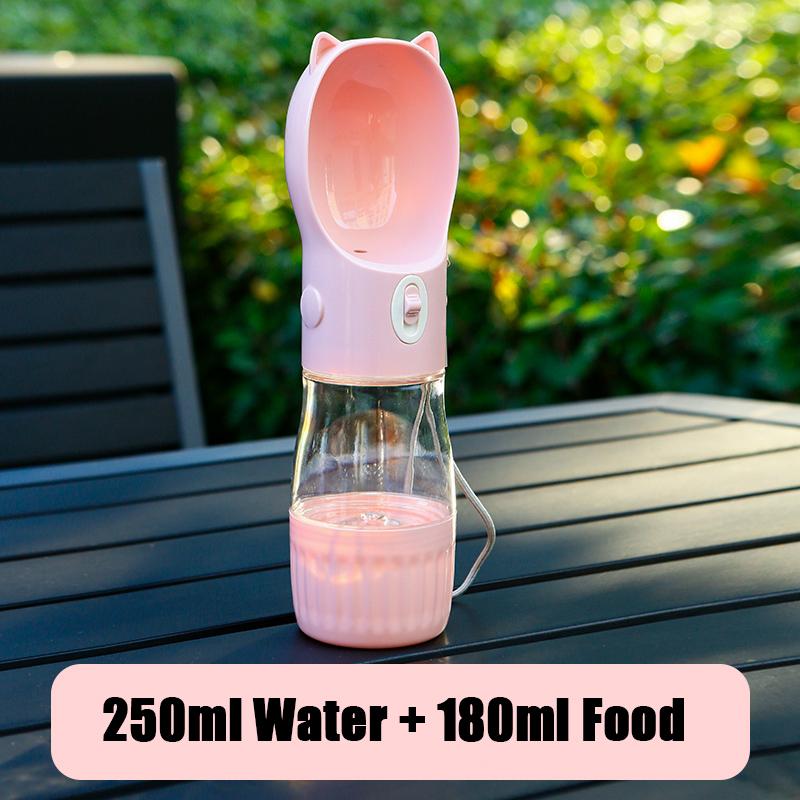 Dog Water Bottle Puppy Portable Cup For Small Medium Dogs Cats Outdoor Drinking Leak Proof Chihuahua Yorkshire Pet Supplies