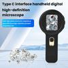 20X Digital Microscope HD Lens 2-inch HD Screen Handheld Mini Electronic Digital Magnifier Wiht 16Leds Support PC for Windows