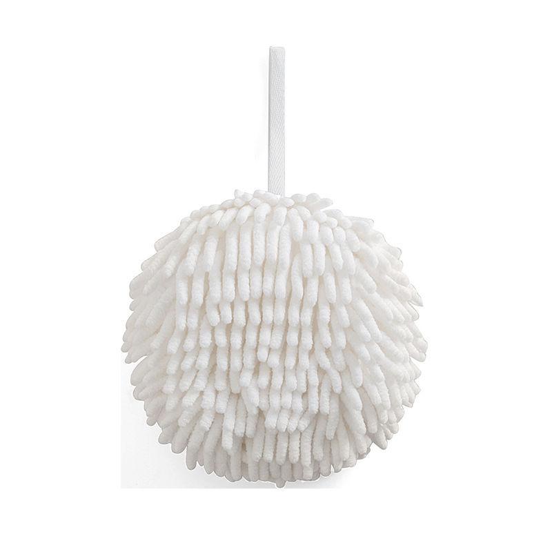 Синель Гандбол Креативное Впитывающее Полотенце Утолщенное Кухонное Быстросохнущее Полотенце Полотенце Для Рук Ванная Подвесная Чистящая Губка