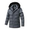 Зимнее пальто мужское стеганое средней длины стеганое пальто мужская стеганая куртка