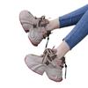 Daddy Shoes Women Super Fire 2024 Новые повседневные туфли на толстой бархатной подошве с небольшой высотой внутри для женщин