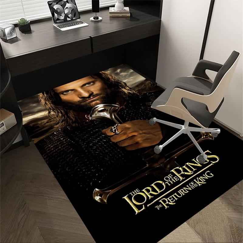1pc Lord of the Rings Return of the King Carpet, for Home & Office Decor, Desk Chair Carpet, Festive GiftL1302