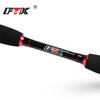 FTK Вращающаяся удочка, черная и красная, 99% карбоновая, сверхтвердая удочка, 3-секционная удочка с наживкой