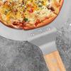 Лопата для пиццы из нержавеющей стали, большая круглая лопатка, кухонная лопатка для пиццы, широкая поверхность, безопасные инструменты для выпечки
