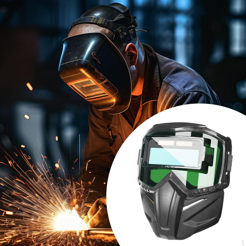 Welding Cover Darkening Detachable Comfortable To Wear Convenient Lightweight High Performance