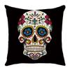 New Day of The Dead Skull Pillow Cover Skull Decoration Sofa Bedroom Pillow Cover Bedside Backrest