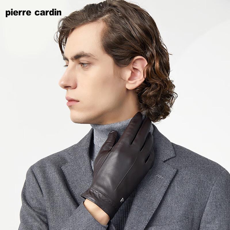 Мужские перчатки Pierre Cardin из овчины с сенсорным экраном