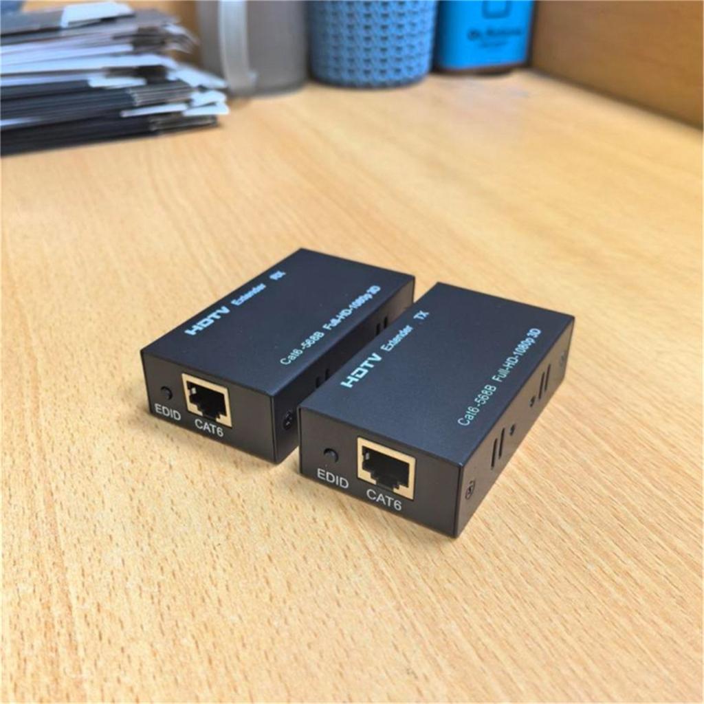 Европейский Стандарт HDTV Конвертеры RJ45 60 метров для Расширения Видеосигнала в Коммерческих и Бытовых Условиях