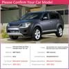 for Mitsubishi Outlander MK2 2007~2012 Chrome Exterior Door Handle Cover Car Accessories Stickers Trim Set 2008 2009 2010 2011