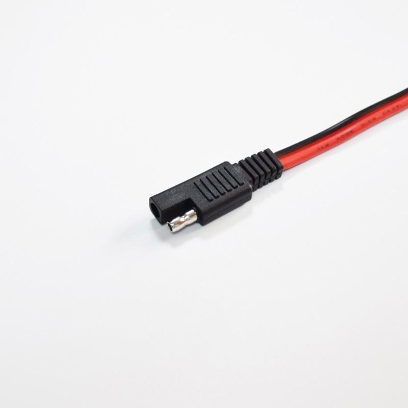 От 1 до 2 удлинителей SAE 14AWG 14AWG силовые автомобильные разъемы шнур питания провод для зарядки аккумулятора солнечной панели