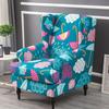 Чехол на стул с геометрическим крылом, эластичный наклонный чехол на кресло, чехлы на диван с задней спинкой, эластичные чехлы для дивана из спандекса для гостиной