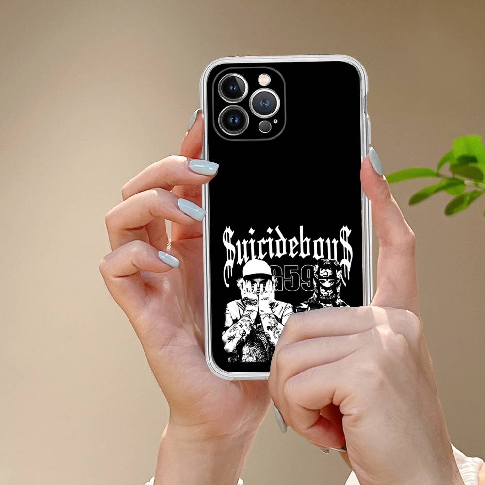 Rap Group S-Suicideboys-S G59 For IPhone 17 16 15 14 13 12 11 Pro Max Plus Mini Funda For Transparent Cover