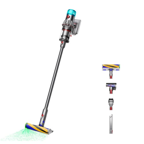 Dyson Cordless Vacuum Cleaner Dyson V12 Detect Slim Fluffy Stick Handy Cleaner Cyclone (SV46 FF) [2-year Manufacturer's Warranty (requires Registratio