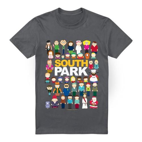 South Park Mens Full Cast T-Shirt