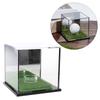 Golf Ball Display Case Acrylic Square Baseball Holder Square Display Stand Baseball Holder Display Box Easy To Use