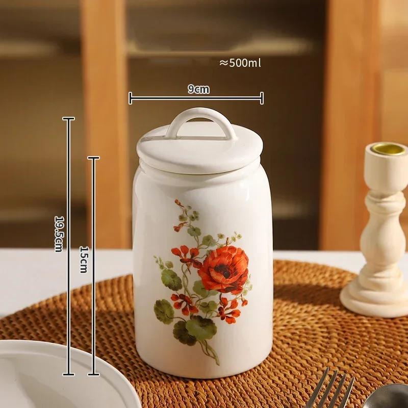 Креативные цветы Керамическая тарелка Модная изысканная емкость для хранения Вкусные блюда Обеденные тарелки Уникальная бытовая посуда