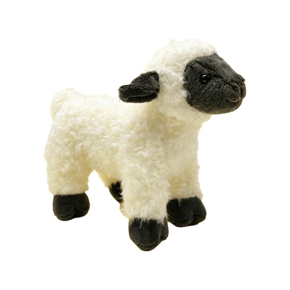 20cm Size Baby Lamb Plush Toy Soft Fluffy Touch Sheep Stuffed Toy Lamb Stuffed Animal For Kids