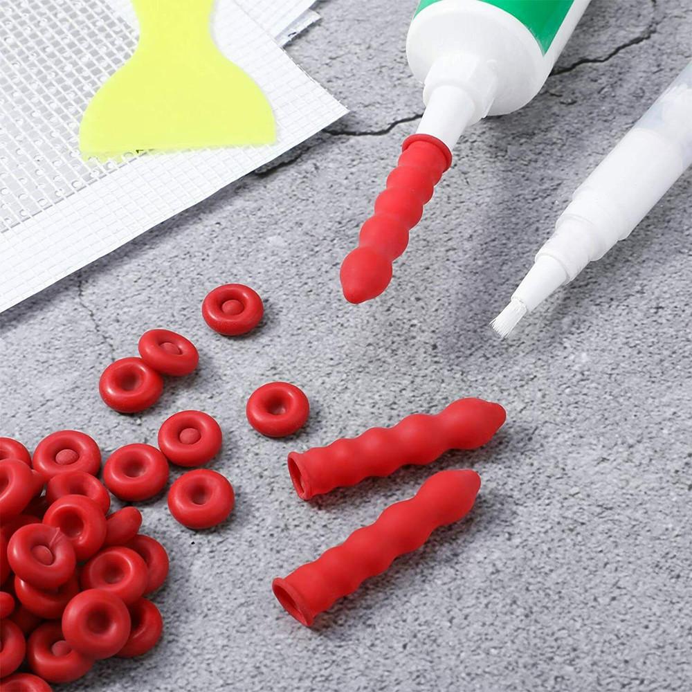 Крышка для герметика Red Caulk Saving Cap Caulk Sealer Saver Открытая трубка для герметизации и сохранения