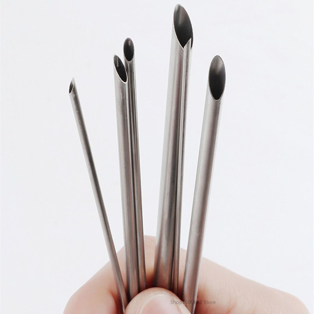 6pcs/set Handcraft Circle Hole Clay Tool Pottery Cutting Hole Puncher Sculpture Modeling Ceramic