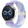 22mm 20mm Nylon Strap For Samsung Galaxy Watch 6 5 4/Gear S3 Magnetic Buckle Metal Adjustment Band For Huawei IWatch 4 GT2/3 Pro