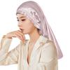 Utukky Silk Night Silk Cylindrical No Shedding Until Silk Night For Long Hair Hair Prevents Split Ends and For Birthday Gift Cap, Cap, Design,