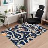 excavator Printed Carpet, for Office Chair Living Room Bedroom Kitchen Room Decor Gifts.