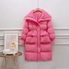 Medium and Long Cotton-padded Clothes, Lamb Wool Large Lapel Down Cotton Clothes, Women's Winter Thickened High-end Coat